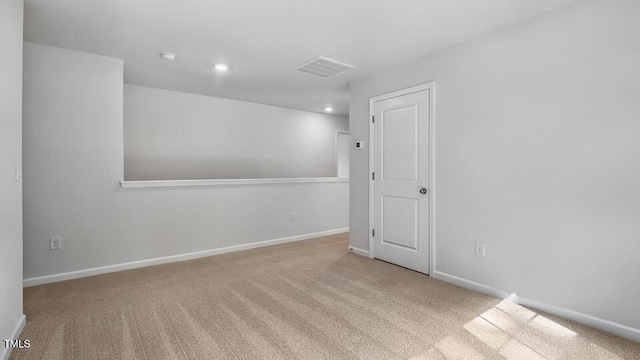 1010 Ocean Ct, Carthage, NC 28327 - carpeted empty room with baseboards and recessed lighting