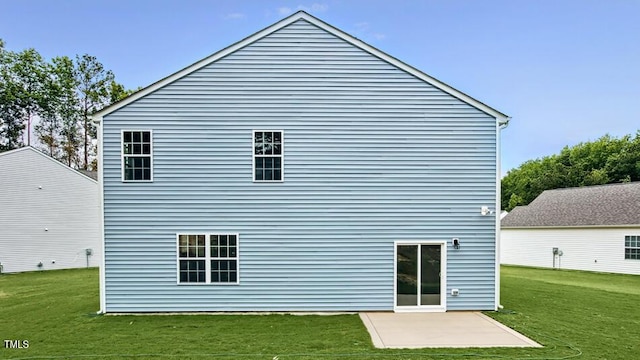 1014 Ocean Ct, Carthage, NC 28327 - back of house with a yard and a patio area