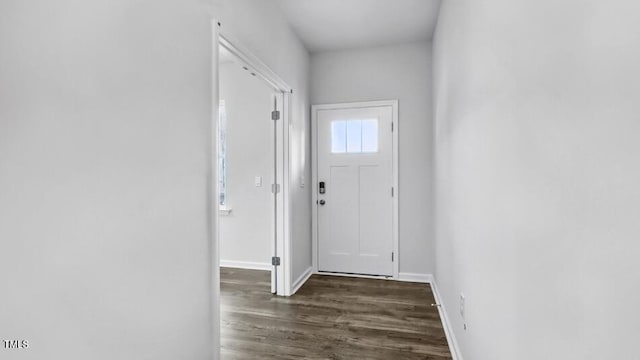 1014 Ocean Ct, Carthage, NC 28327 - foyer entrance featuring wood finished floors and baseboards