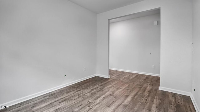 1014 Ocean Ct, Carthage, NC 28327 - empty room featuring wood finished floors and baseboards