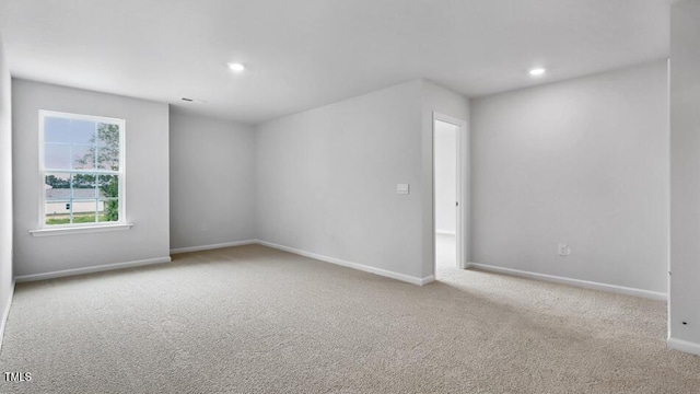1014 Ocean Ct, Carthage, NC 28327 - carpeted spare room with recessed lighting