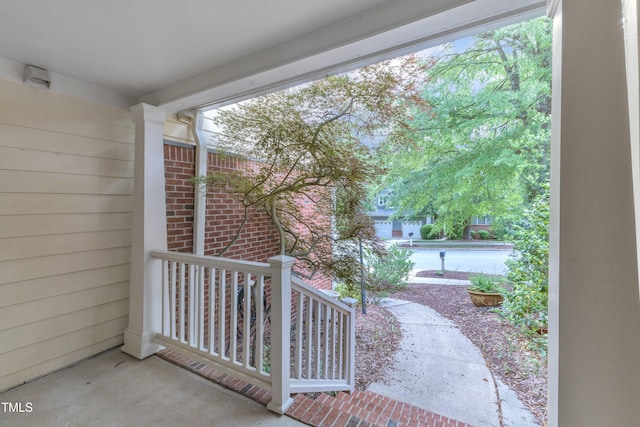 11035 Southwalk Ln, Raleigh, NC 27614 - view of patio featuring a balcony