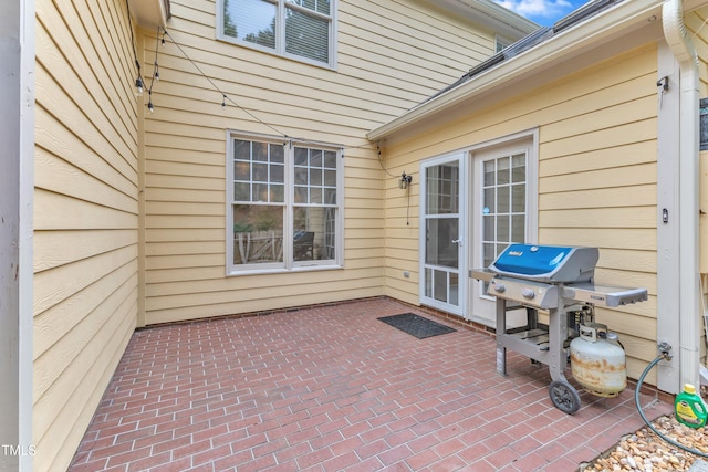 11035 Southwalk Ln, Raleigh, NC 27614 - view of patio / terrace with area for grilling