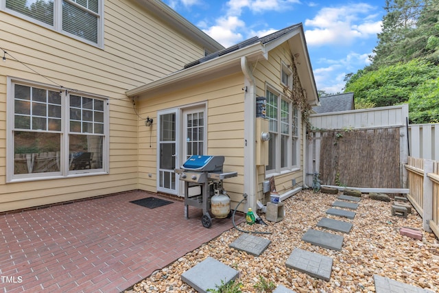 11035 Southwalk Ln, Raleigh, NC 27614 - view of side of property featuring a patio and fence