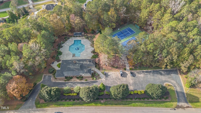 drone / aerial view