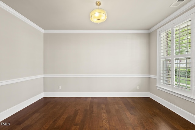 10529 Sablewood Dr Unit 111, Raleigh, NC 27617 - unfurnished room featuring wood finished floors, ornamental molding, and baseboards
