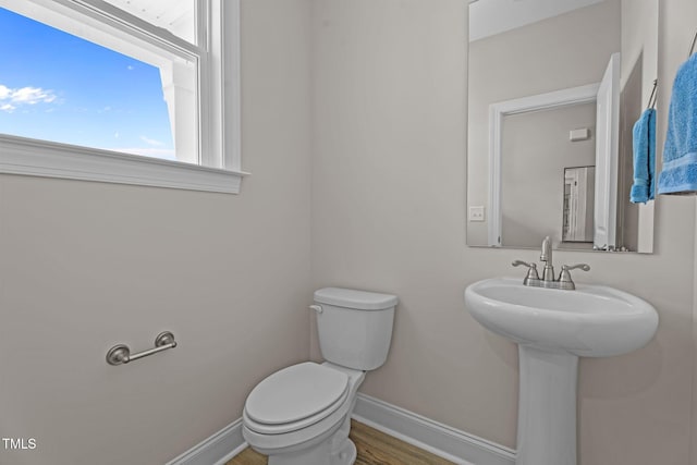 20 Diamond Creek Dr, Zebulon, NC 27597 - bathroom featuring toilet and wood finished floors