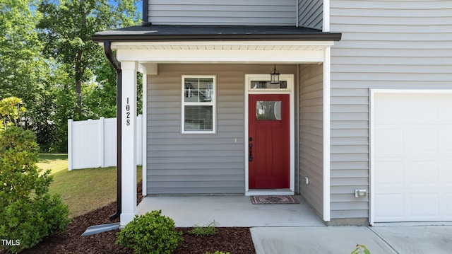 1028 Gallivant Way, Wake Forest, NC 27587 - entrance to property with covered porch and fence