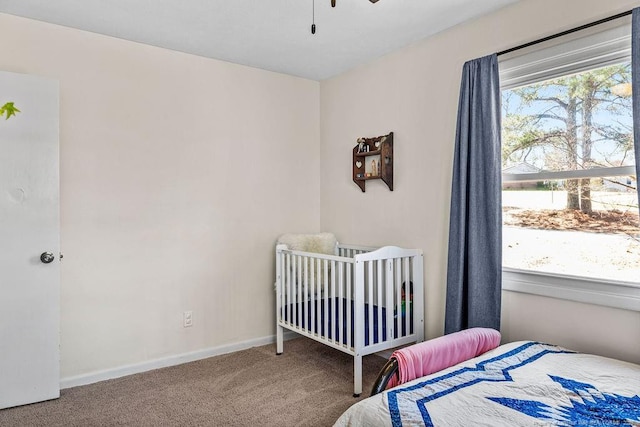 6407 Kimridge Rd, Fayetteville, NC 28314 - bedroom with carpet and baseboards