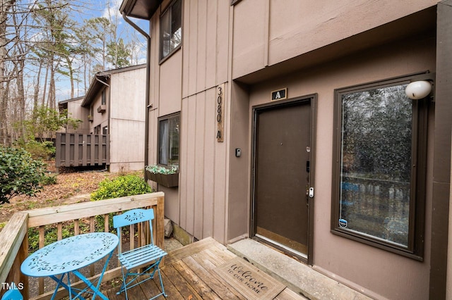 view of property entrance
