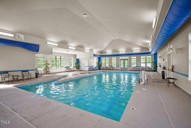 view of indoor pool