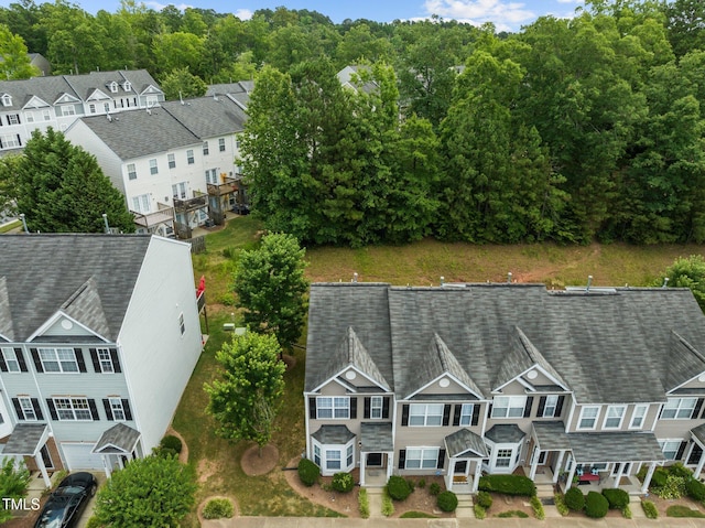 birds eye view of property featuring a residential view