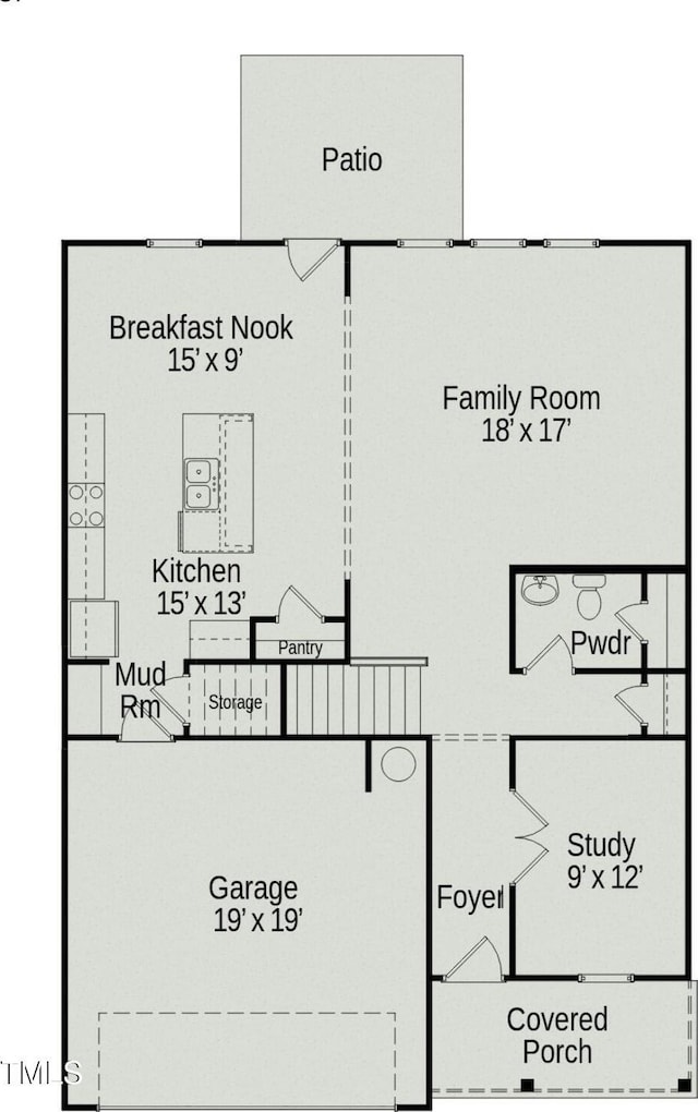 4867 Pioneer Dr, Sanford, NC 27330 - floor plan