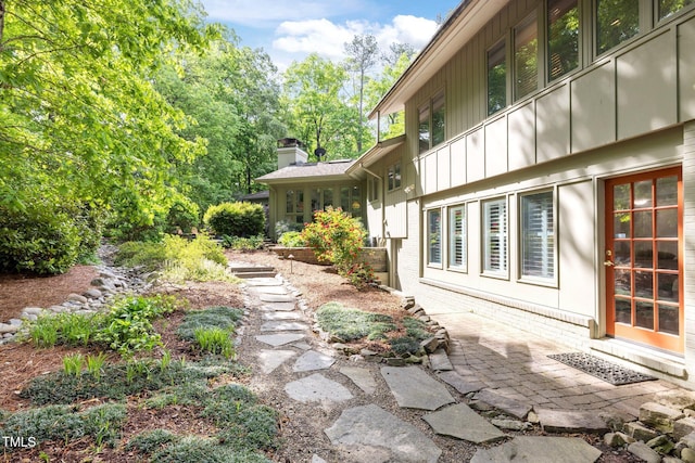 3915 Nottaway Rd, Durham, NC 27707 - view of yard featuring a patio