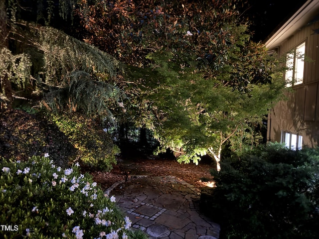 3915 Nottaway Rd, Durham, NC 27707 - view of yard featuring a patio