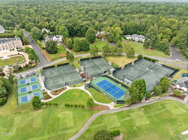 3915 Nottaway Rd, Durham, NC 27707 - aerial view of a forest