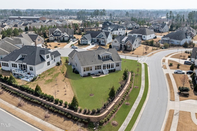301 Rocking Ranch Ct, Cary, NC 27519 - aerial perspective of suburban area
