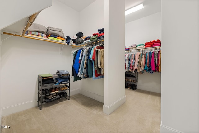 301 Rocking Ranch Ct, Cary, NC 27519 - spacious closet with carpet floors