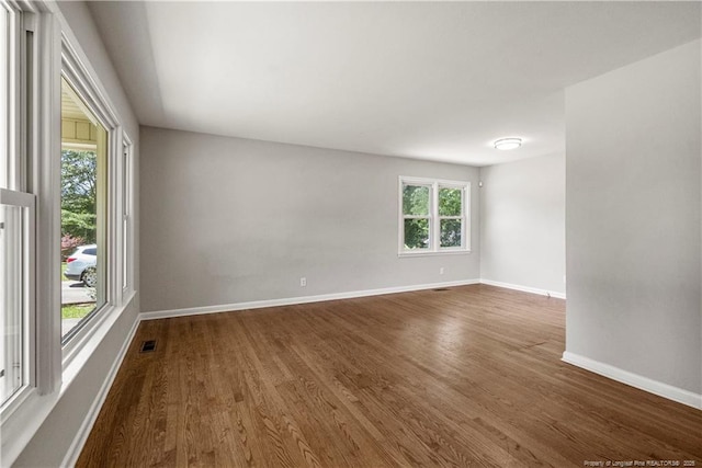 3518 Drayton Rd, Fayetteville, NC 28303 - spare room with baseboards and wood finished floors