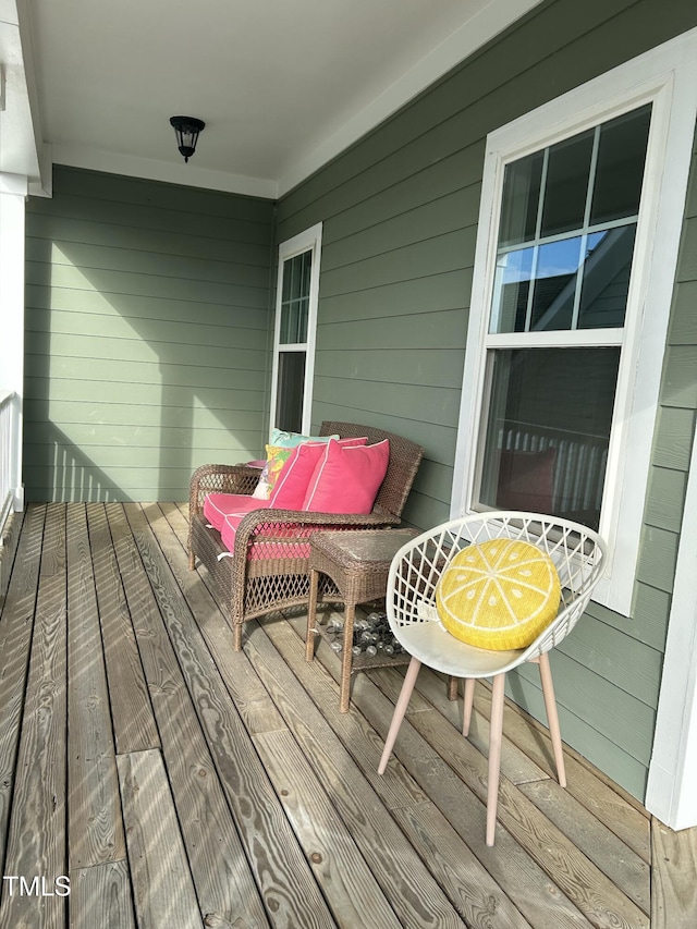 6609 Truxton Ln, Raleigh, NC 27616 - view of wooden deck
