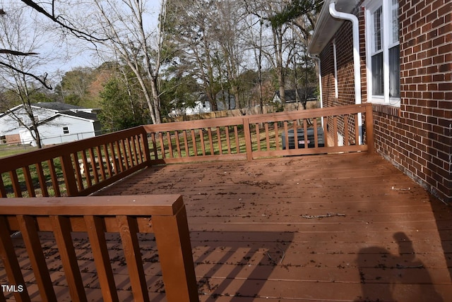 107 Ware Ct, Garner, NC 27529 - view of wooden deck