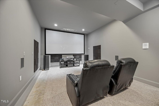 1508 Tradescant Ct, Raleigh, NC 27613 - home theater featuring recessed lighting and a heating unit