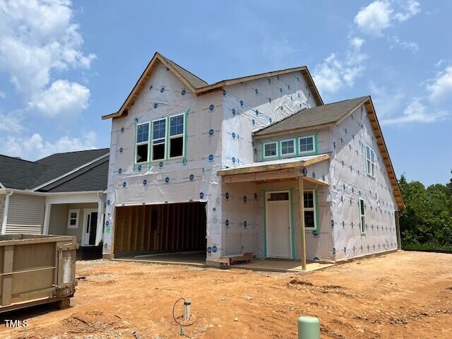 239 Meadowbark Bnd Unit 27, Garner, NC 27529 - view of front of house featuring an attached garage