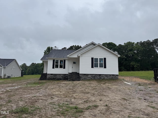 9600 Stallings Rd, Spring Hope, NC 27882 - view of front of property with crawl space