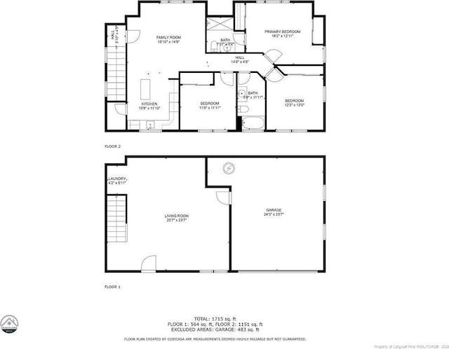 432 Timberline Dr, Fayetteville, NC 28311 - floor plan / room layout
