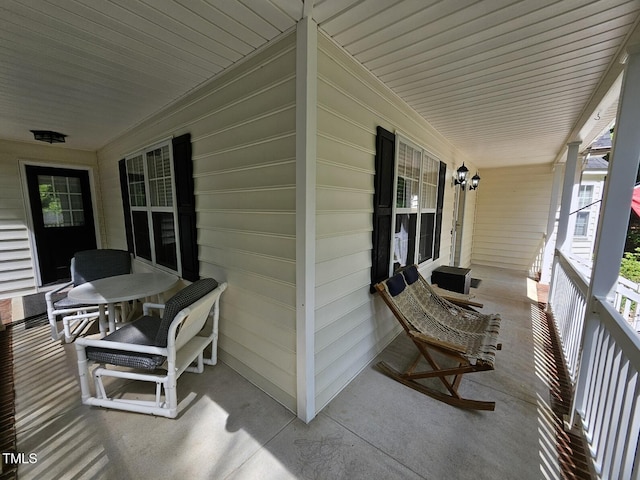 4116 Tall Pine Dr, Franklinton, NC 27525 - wooden deck featuring covered porch