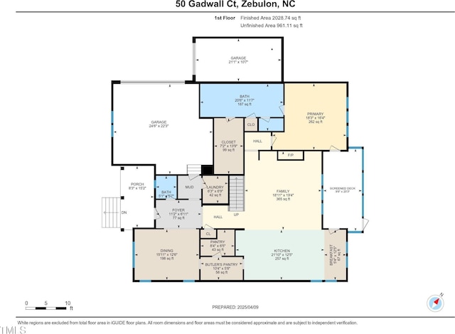 50 Gadwall Ct, Zebulon, NC 27597 - plan