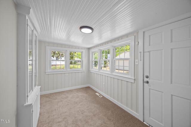 705 W Main St, Conway, NC 27820 - view of unfurnished sunroom