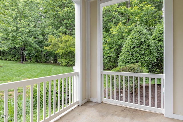 1310 Durlain Dr Unit 107, Raleigh, NC 27614 - view of porch