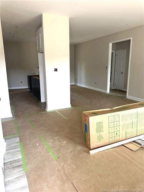 480 Dalton Dr, Lumber Bridge, NC 28357 - unfurnished room featuring baseboards