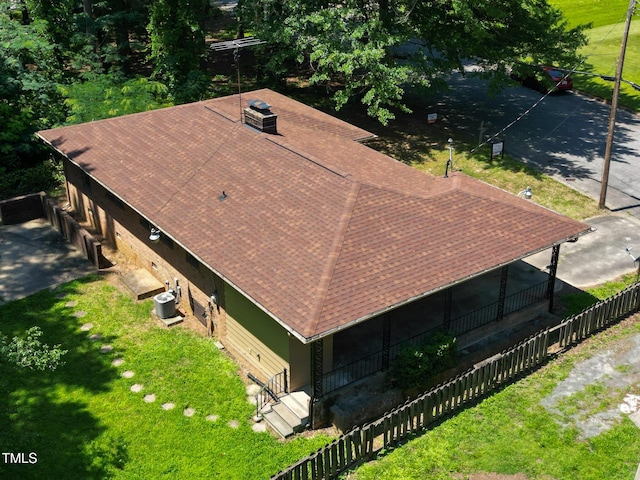 1115 Park Ave, Henderson, NC 27536 - view from above of property