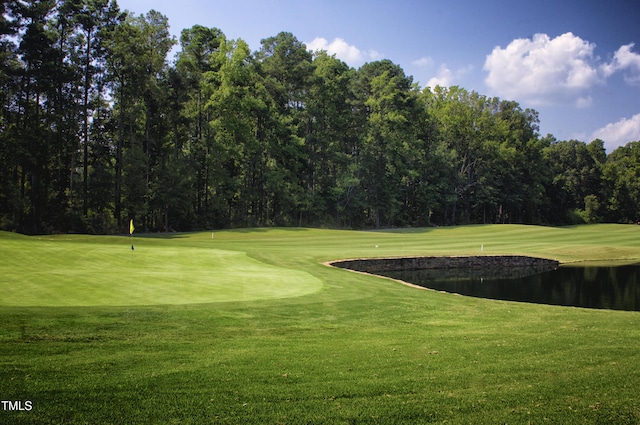 75 Eltham, Rocky Mount, NC 27804 - surrounding community featuring a water view, golf course view, and a lawn