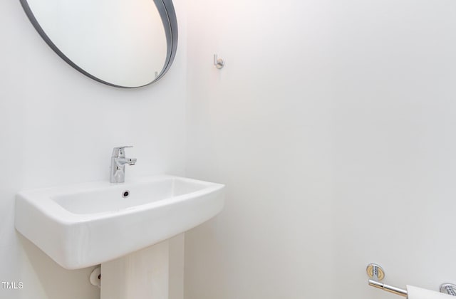 bathroom with a sink