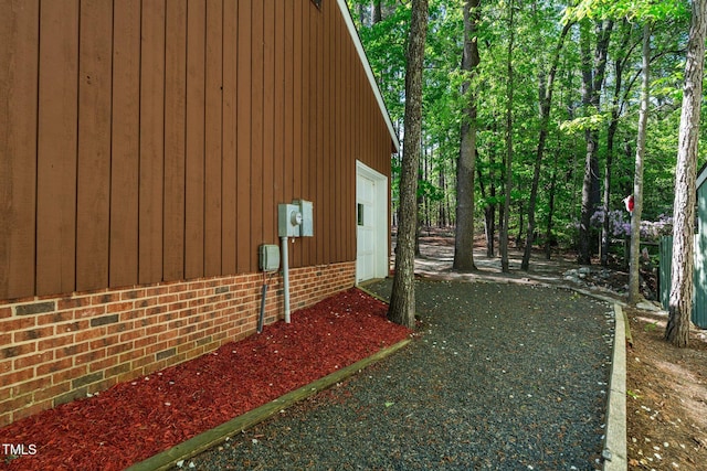 1801 Irish Blvd, Sanford, NC 27332 - view of home's exterior featuring crawl space and a garage