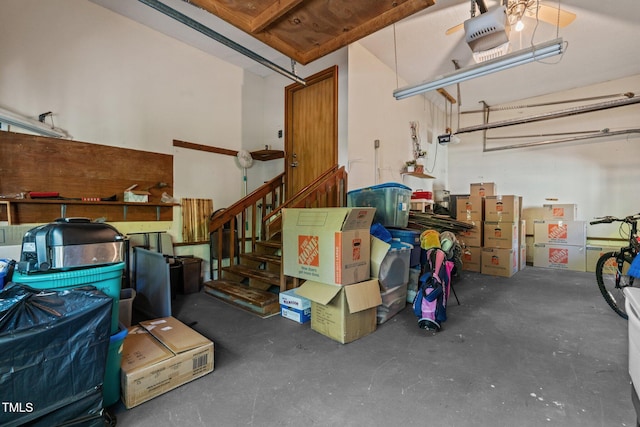 1801 Irish Blvd, Sanford, NC 27332 - garage with a garage door opener