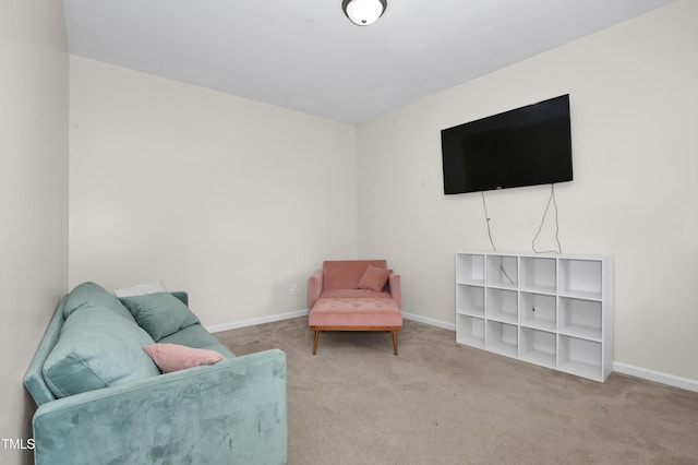 5824 Lady Way, Hope Mills, NC 28348 - living area with carpet and baseboards