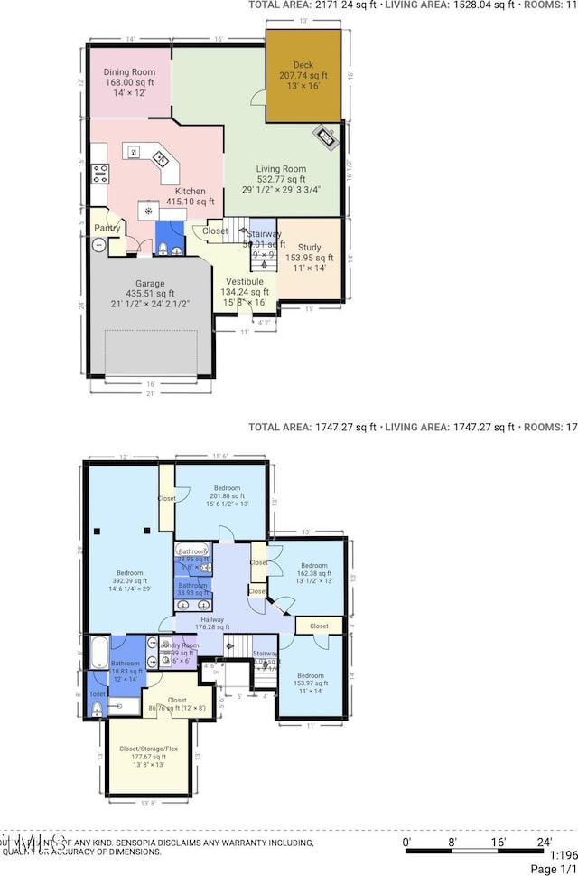 5824 Lady Way, Hope Mills, NC 28348 - floor plan