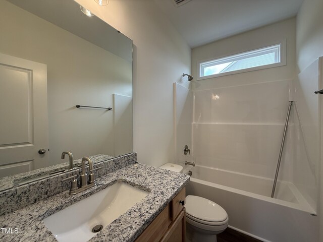 274 Longbow Dr, Middlesex, NC 27557 - bathroom featuring vanity and shower / tub combination