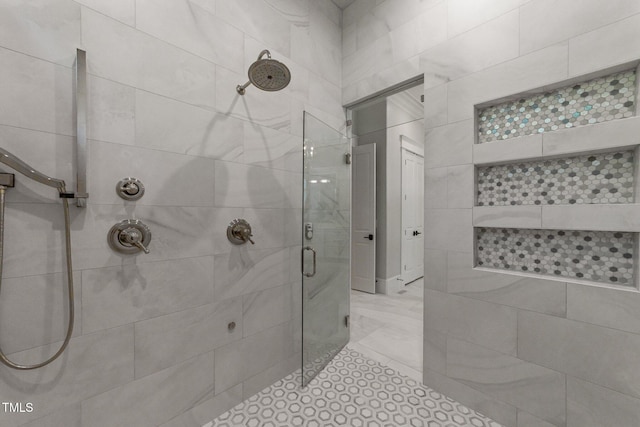 1208 Hunting Ridge Rd, Raleigh, NC 27615 - full bathroom with a shower stall