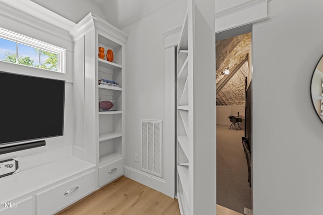 1208 Hunting Ridge Rd, Raleigh, NC 27615 - mudroom featuring light wood-type flooring
