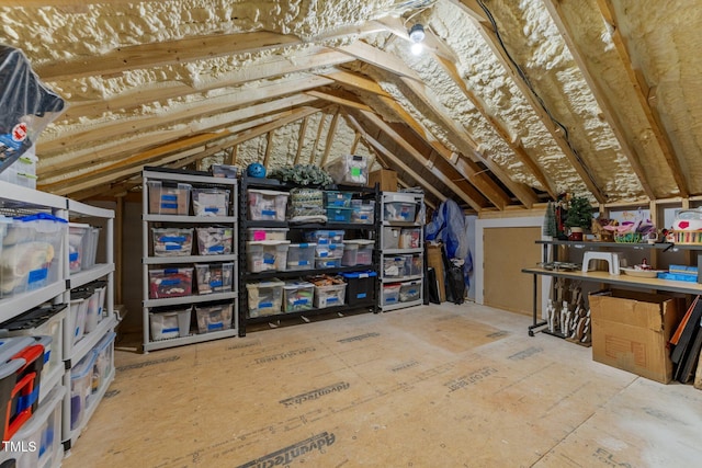 1208 Hunting Ridge Rd, Raleigh, NC 27615 - view of unfinished attic