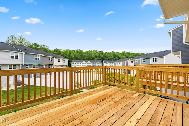 605 Silverado Sunset Loop, Wendell, NC 27591 - deck with a residential view