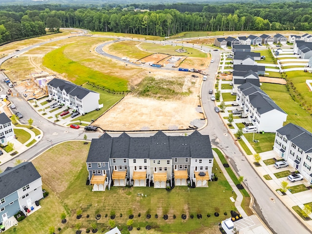 605 Silverado Sunset Loop, Wendell, NC 27591 - bird's eye view of a forest