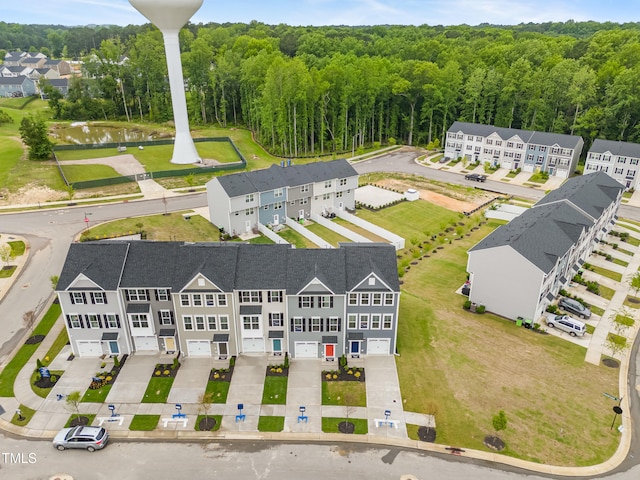 609 Silverado Sunset Loop, Wendell, NC 27591 - bird's eye view of a forest