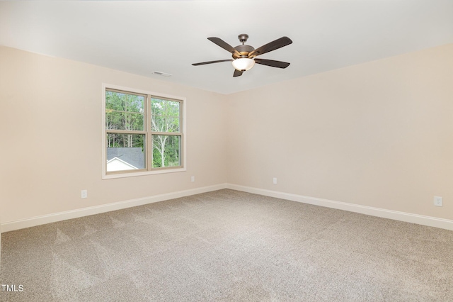 18 Bonnybrook Ct, Selma, NC 27576 - carpeted empty room with a ceiling fan and baseboards