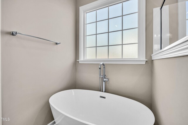 3027 Wesley Farm Ln, Sophia, NC 27350 - full bathroom with a freestanding bath